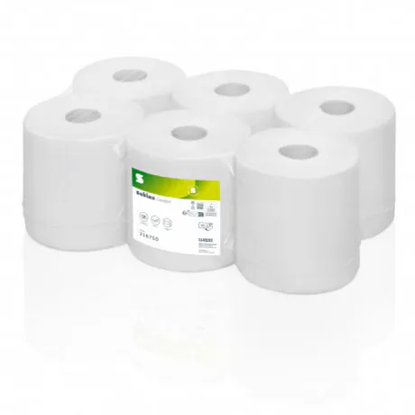 Kätepaber rullis Comfort/2 kihti/6 x138 m/valge/CF1, Satino