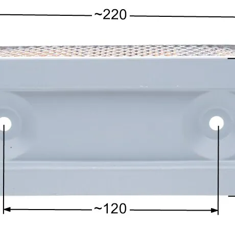 Air filter B&S oval 7-11 HP horizontal shaft flathead engine