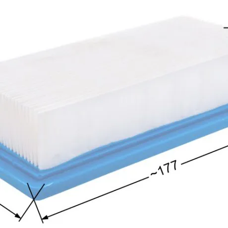 Air filter B&S flat 7-11HP I/C 178x89x38