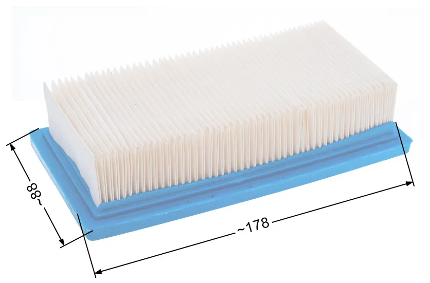 Õhufilter B&S lame 9 HP Vanguard vana tüüpi