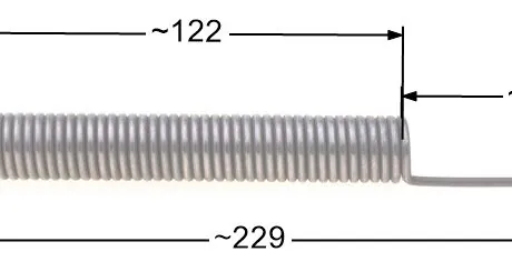 Blade drive spring MTD
