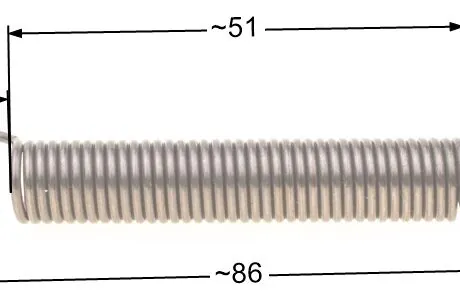 Blade drive spring MTD