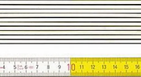 Tollipulk 2m kollane/valge 617, Stabila