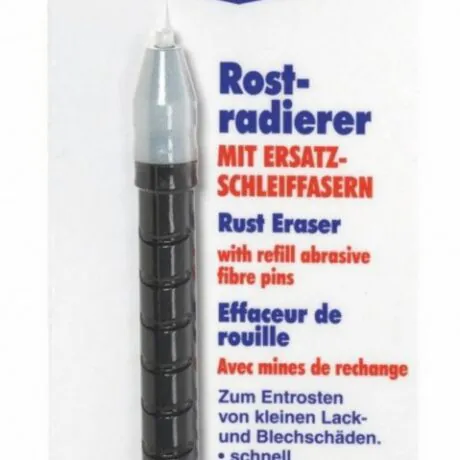 Pliiats roostetäppide eemaldamiseks Rostradierer, Motip