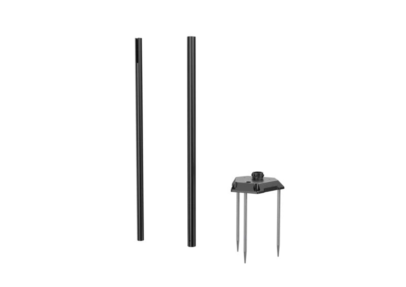 AURA R-2 RTK antennimast koos kinnitusplaadiga