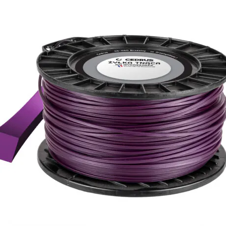 Trimmer line 3.0/132m square purple