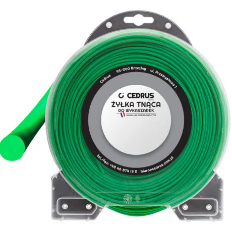 Trimmer line 2.0/130m round green
