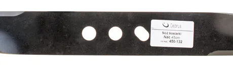 Mower blade NAC Hecht Hortmasz C460 S460V W460VH 45.2cm lifting blade