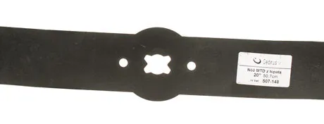Mower blade MTD 50.7cm bow-tie grass catcher