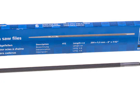 Chainsaw file Pferd round 5.5mm 6pcs Premium