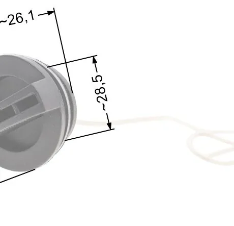 Fuel cap NAC SPS01-45 CS4500 CS5200 chainsaws available in DIY stores