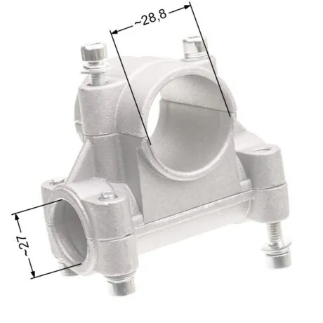 Steering handle clip NAC 28mm brushcutters available in DIY stores