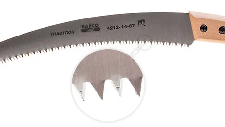 Pruning saw BAHCO curved