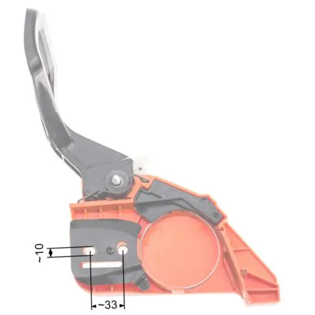 Brake assembly NAC CS3800 chainsaws available in DIY stores