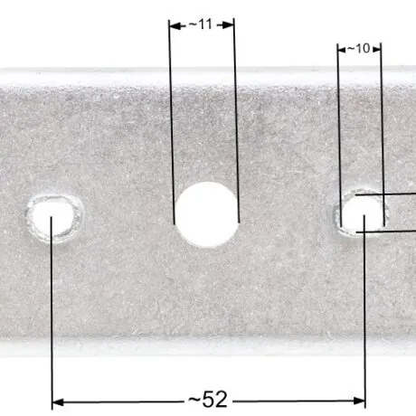 Blade adapter NAC S460VHY shaft 22.2mm